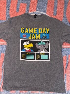 WNBA Game Day Jam Long Island Nets Dale New York Liberty Ellie Tshirt XL